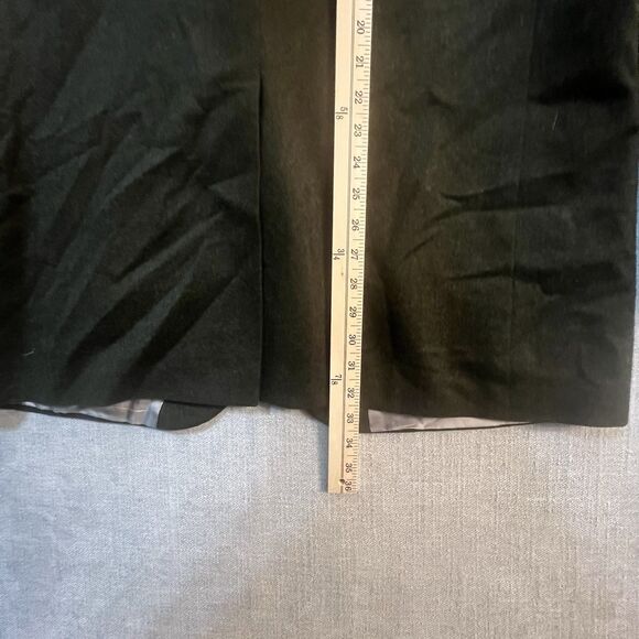 Vintage Lands’ End 46L Tiroler Loden Wool Sport Coat Made in USA Olive Green - Picture 9 of 11